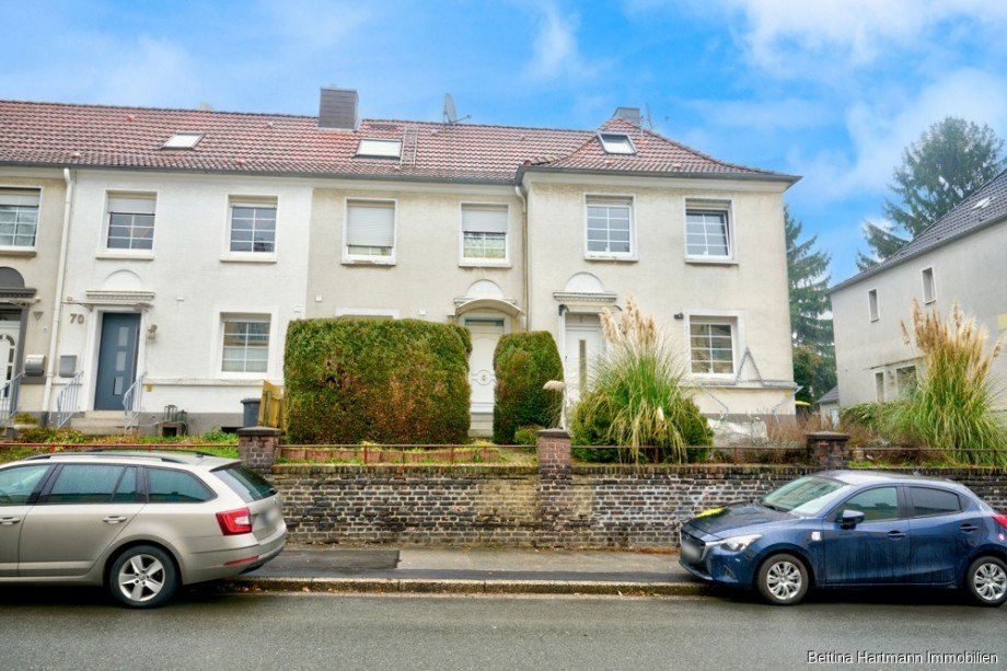 Stra�enansicht Reihenmittelhaus Dortmund