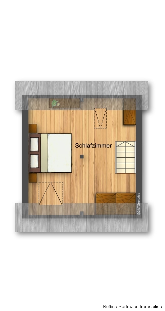 Grundriss DG Reihenmittelhaus Dortmund